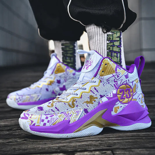 Boys' Basketball Shoes for Kids - Spring Athletic Sneakers